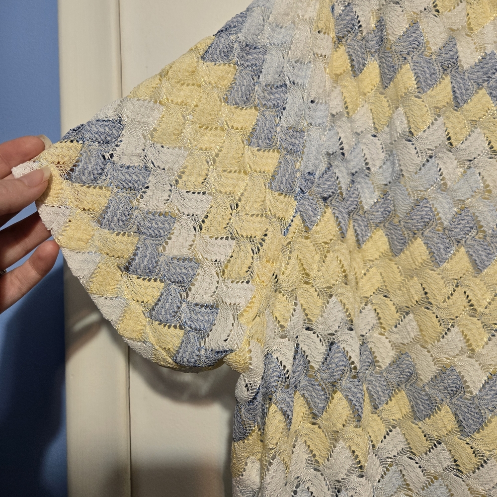 ❤️ Alfred Dunner Chevron Cardigan - Picture 3 of 4